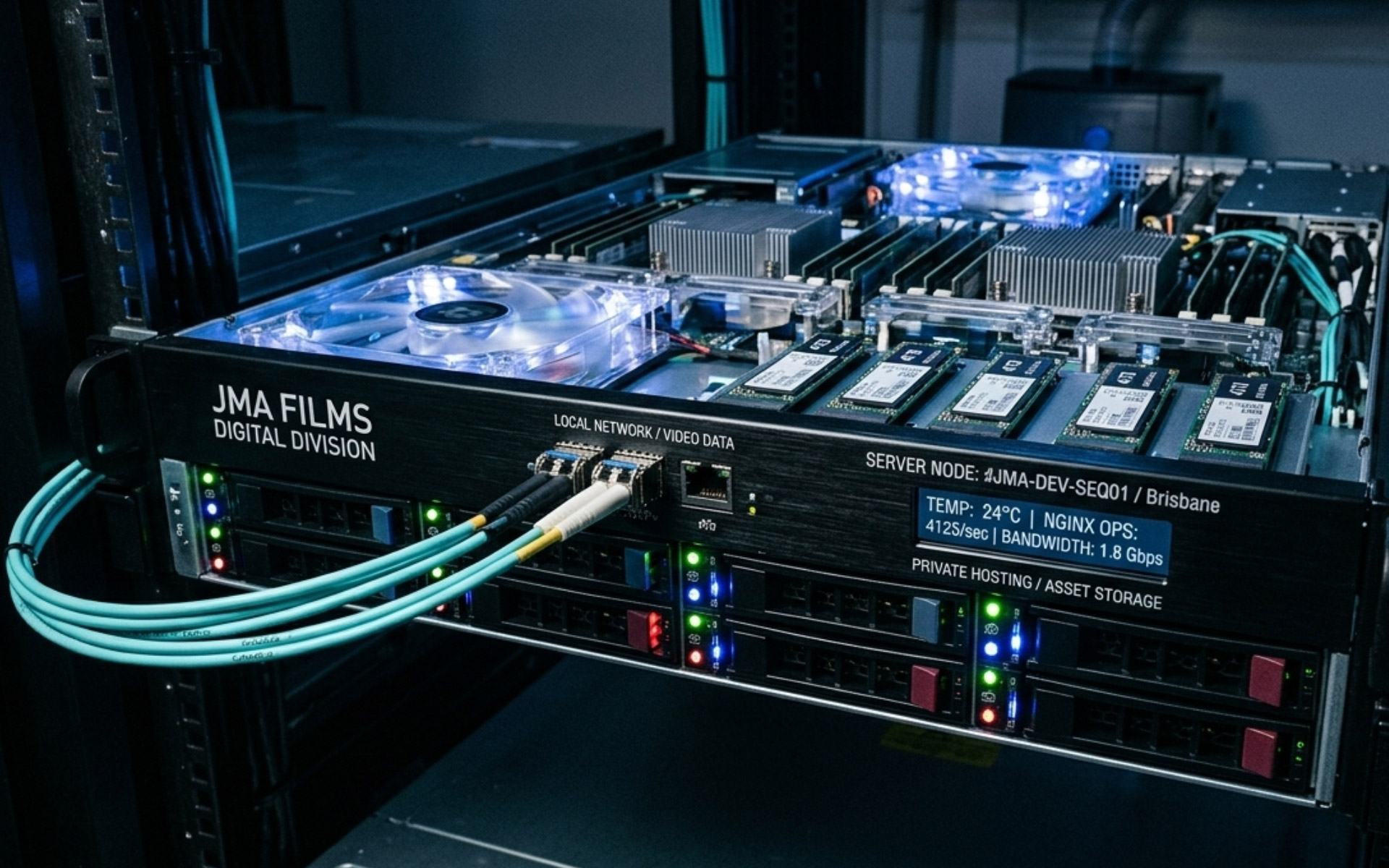 High-Performance Managed Server Node Stack